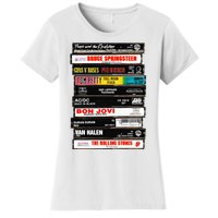 Rock Cassettes Rock Band Women's T-Shirt