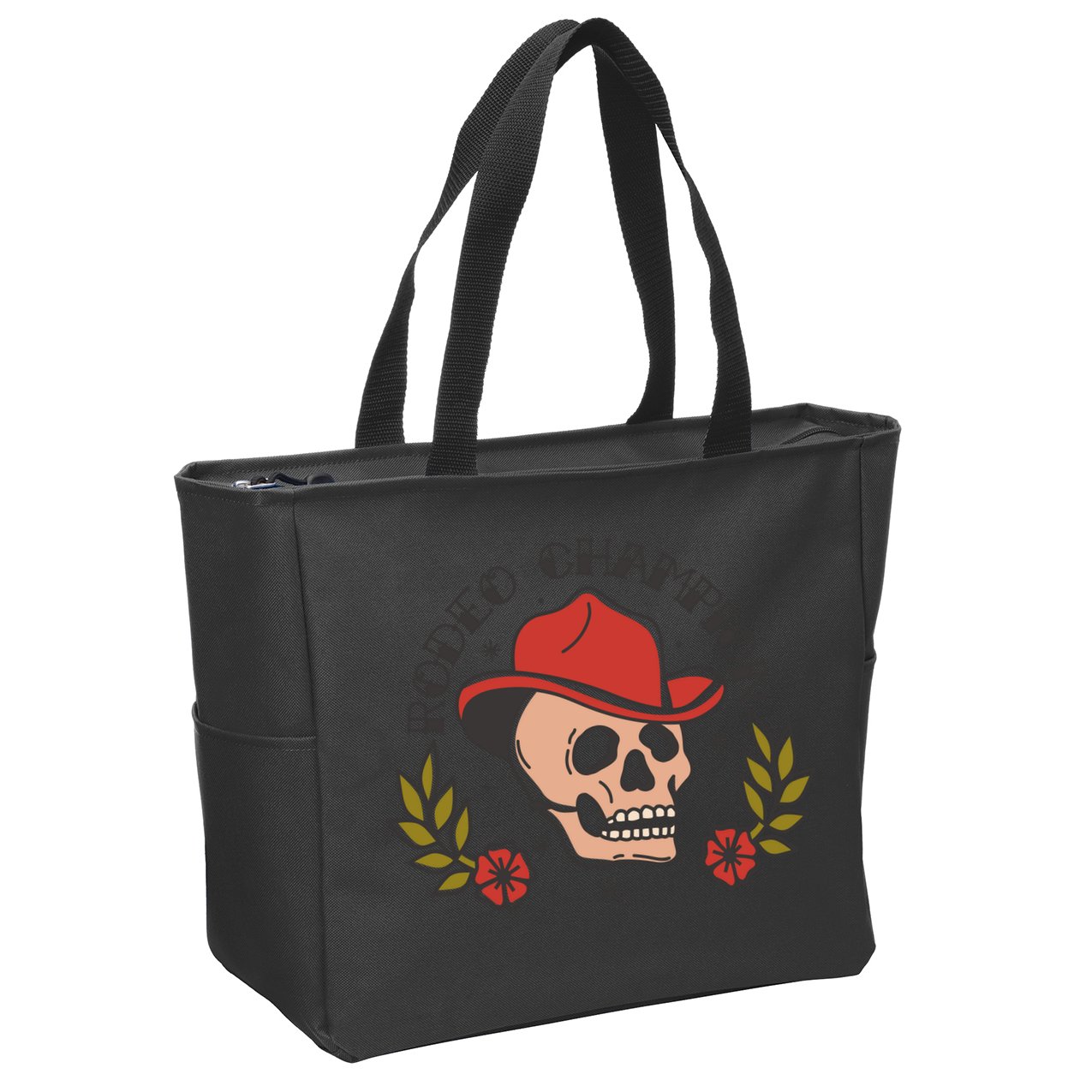 Rodeo Champion Zip Tote Bag