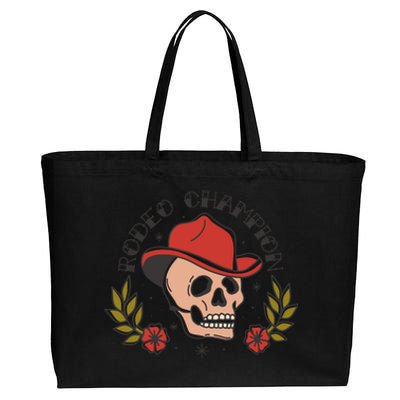 Rodeo Champion Cotton Canvas Jumbo Tote