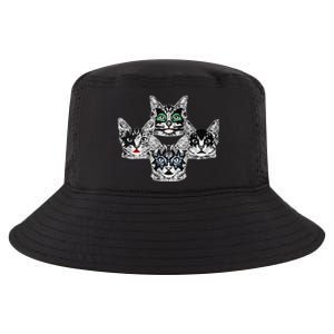 Retro Cat Rock Retro Music Concert Band Cool Comfort Performance Bucket Hat