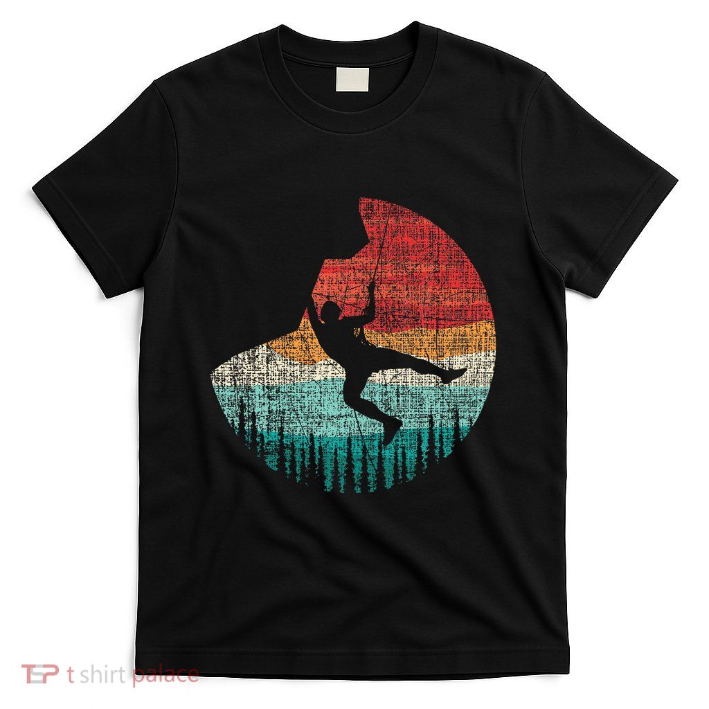 Rock Climber & Rock Climbing T-Shirt