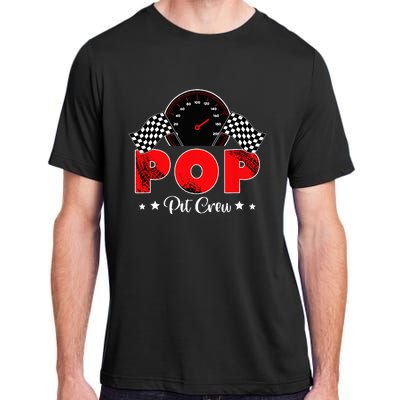 Race Car Racing Family Pop Pit Crew Birthday Party Gift Adult ChromaSoft Performance T-Shirt