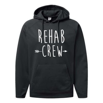 Rehab Crew Performance Fleece Hoodie