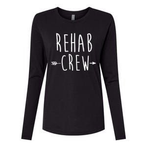 Rehab Crew Womens Cotton Relaxed Long Sleeve T-Shirt