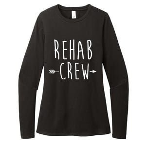 Rehab Crew Womens CVC Long Sleeve Shirt