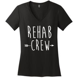 Rehab Crew Women's V-Neck T-Shirt