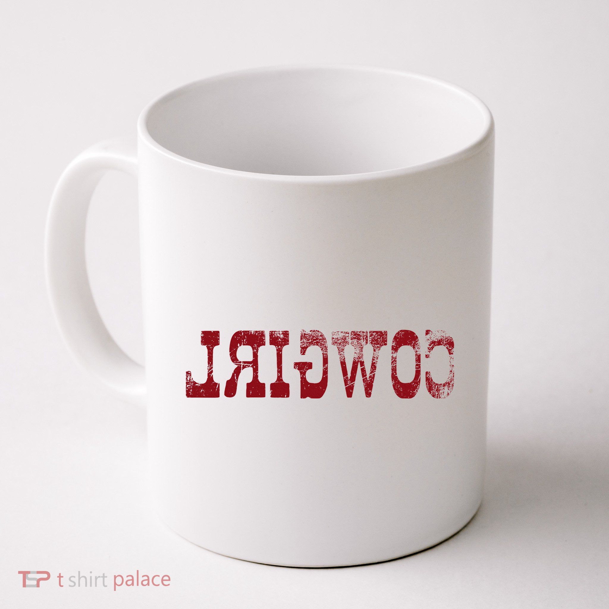 Reverse Cowgirl Rodeo Western Country Southern Gift Mug