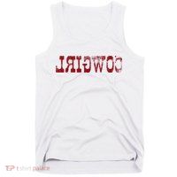 Reverse Cowgirl Rodeo Western Country Southern Gift Tank Top