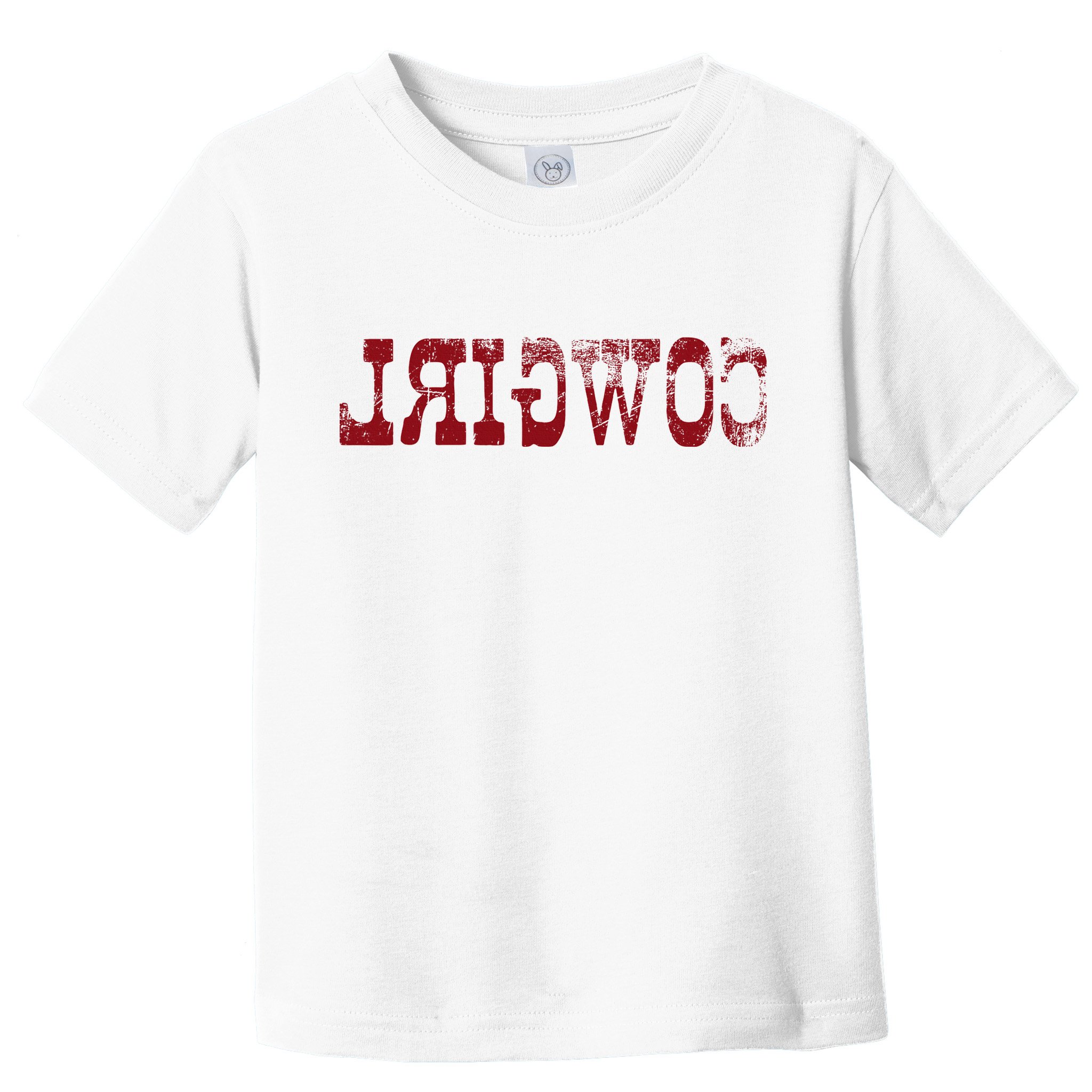 Reverse Cowgirl Rodeo Western Country Southern Gift Toddler T-Shirt