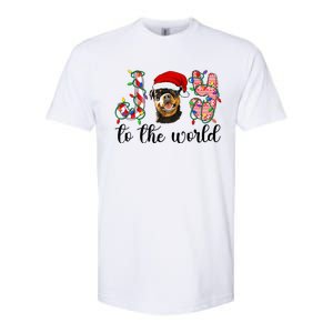 Rottweiler Christmas Rottie Xmas Party Rottweiler Cute Gift Softstyle CVC T-Shirt