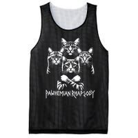 Retro Cat Rock Music Concert Band Funny Cat Mesh Reversible Basketball Jersey Tank