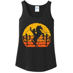 Retro Cowboy Ladies Essential Tank