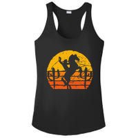 Retro Cowboy Ladies PosiCharge Competitor Racerback Tank