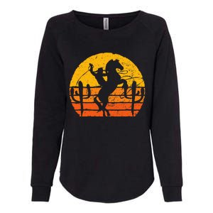 Retro Cowboy Womens California Wash Sweatshirt