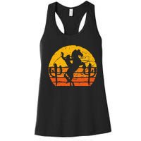 Retro Cowboy Women's Racerback Tank