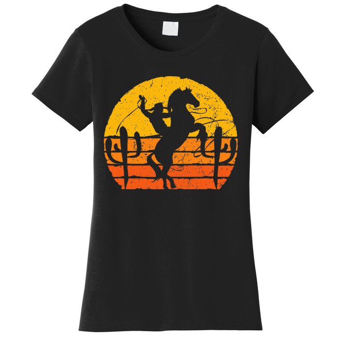 Retro Cowboy Women's T-Shirt