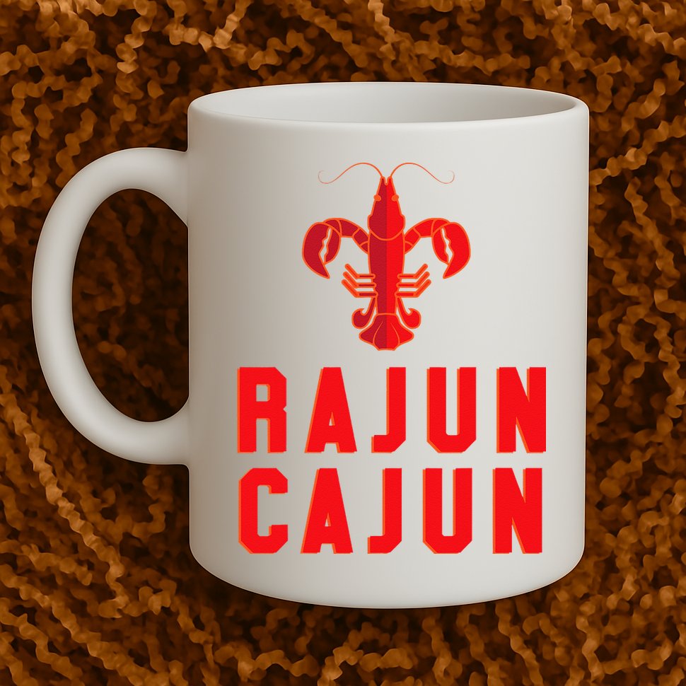 Rajun Cajun Red Hot Crawfish Boil Party Festival Mug