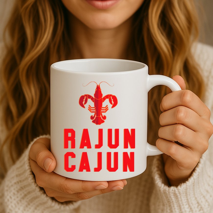 Rajun Cajun Red Hot Crawfish Boil Party Festival Mug