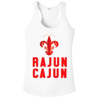 Rajun Cajun Red Hot Crawfish Boil Party Festival Ladies PosiCharge Competitor Racerback Tank