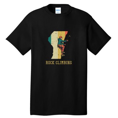 Rock Climbing Tall T-Shirt