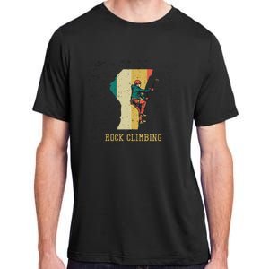 Rock Climbing Adult ChromaSoft Performance T-Shirt