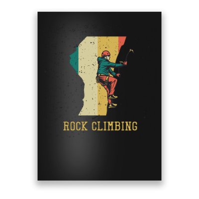 Rock Climbing Poster