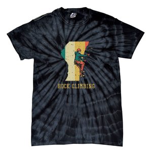 Rock Climbing Tie-Dye T-Shirt