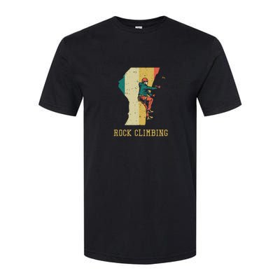 Rock Climbing Softstyle CVC T-Shirt