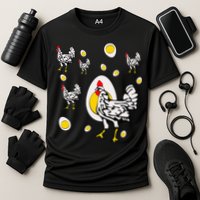 Roseanne Chicken Retro Chickens Cooling Performance Crew T-Shirt