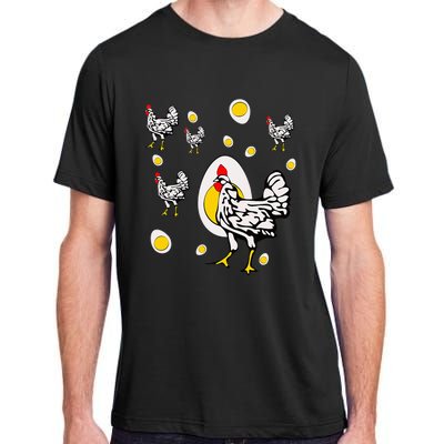 Roseanne Chicken Retro Chickens Adult ChromaSoft Performance T-Shirt