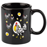 Roseanne Chicken Retro Chickens 11oz C Handle Ceramic Mug