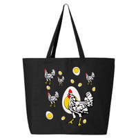 Roseanne Chicken Retro Chickens 25L Jumbo Tote