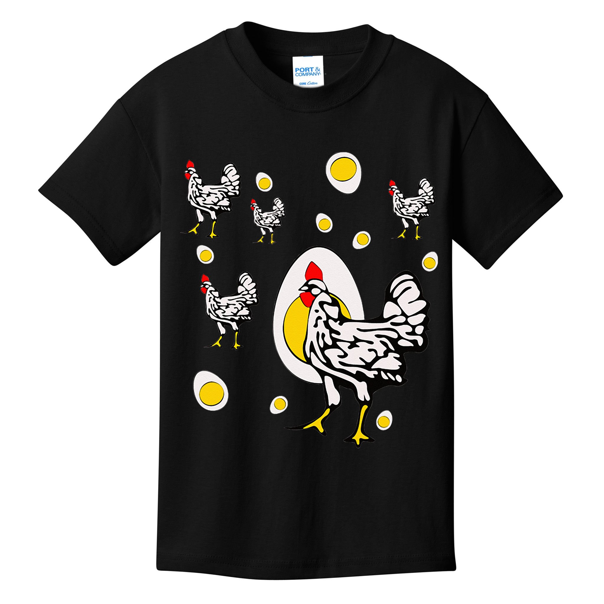 Roseanne Chicken Retro Chickens Kids T-Shirt