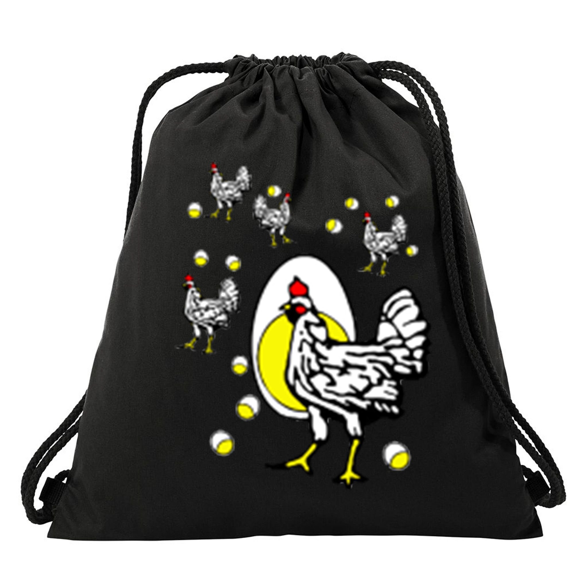 Roseanne Chicken Drawstring Bag