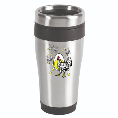 Roseanne Chicken 16oz Travel Tumbler