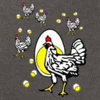 Roseanne Chicken Cotton Canvas Backpack