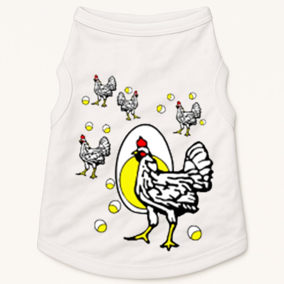 Roseanne Chicken Doggie Tank