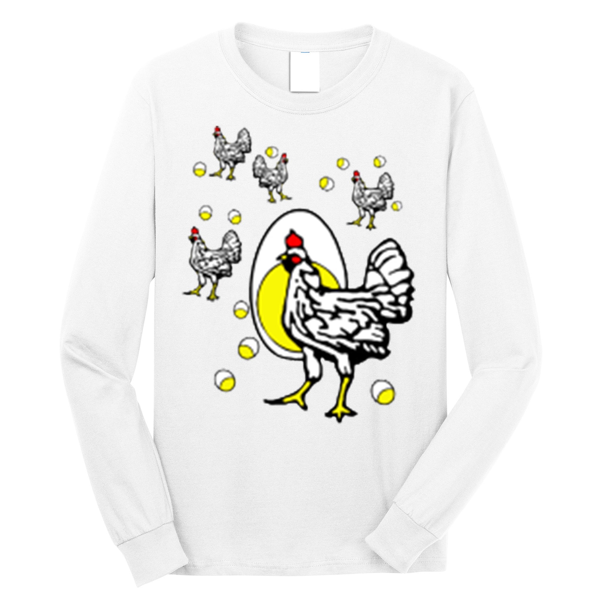 Roseanne Chicken Long Sleeve Shirt