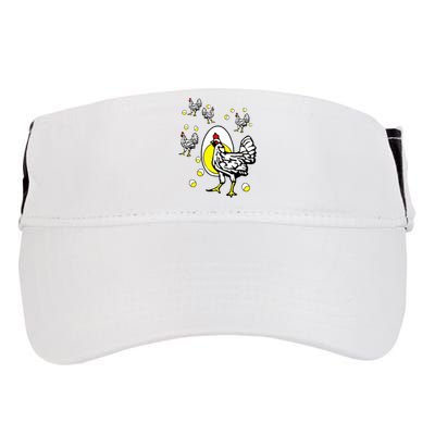Roseanne Chicken Adult Drive Performance Visor