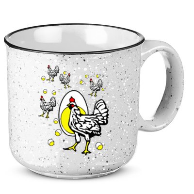 Roseanne Chicken 15oz Campfire Ceramic Mug
