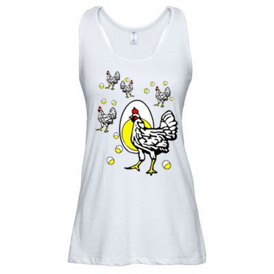 Roseanne Chicken Ladies Essential Flowy Tank