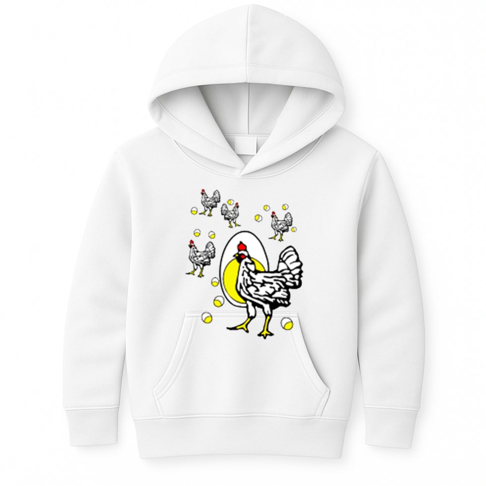 Roseanne Chicken Kids Hoodie