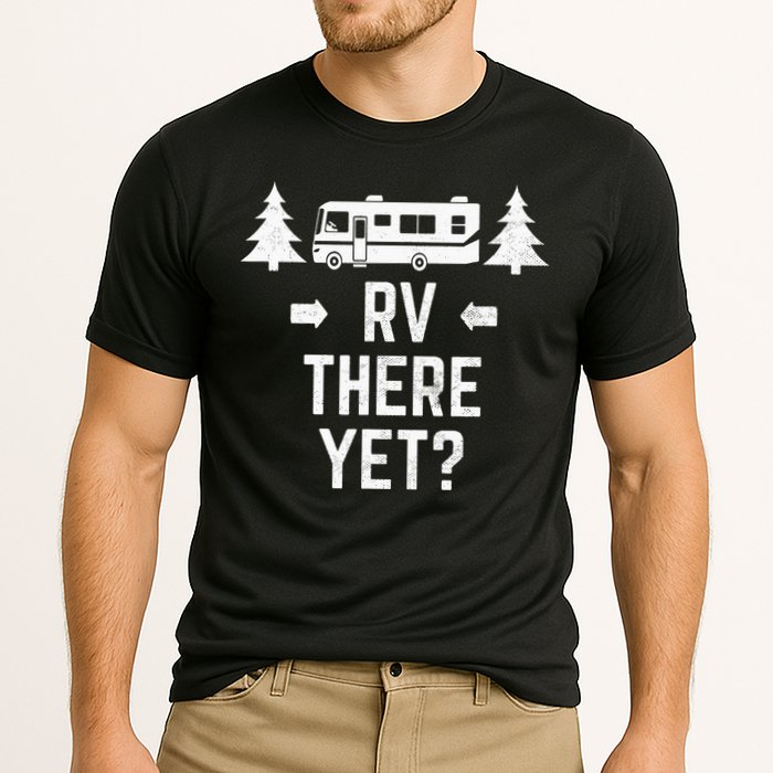 retro Camping RV There Yet Class A Motorhome Performance Shirt
