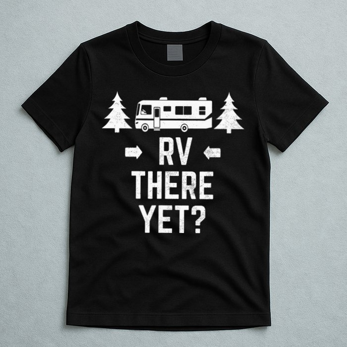 retro Camping RV There Yet Class A Motorhome T-Shirt