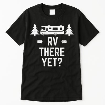 retro Camping RV There Yet Class A Motorhome Tall T-Shirt
