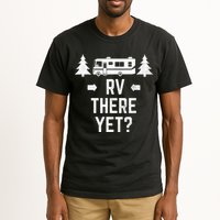 retro Camping RV There Yet Class A Motorhome Tall T-Shirt