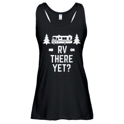 retro Camping RV There Yet Class A Motorhome Ladies Essential Flowy Tank