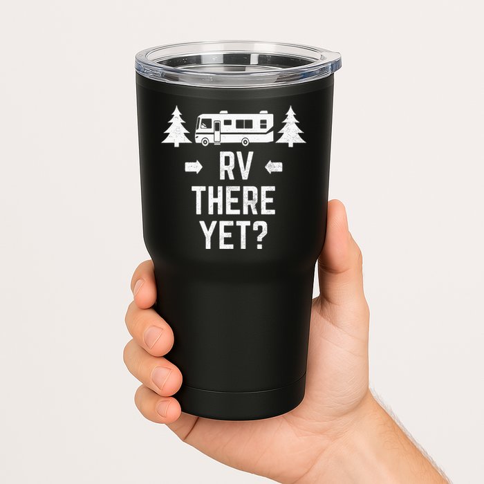 retro Camping RV There Yet Class A Motorhome Tumbler