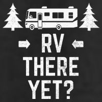 retro Camping RV There Yet Class A Motorhome Trucker Hat