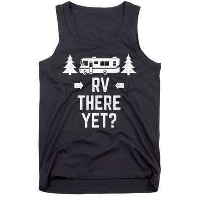 retro Camping RV There Yet Class A Motorhome Tank Top
